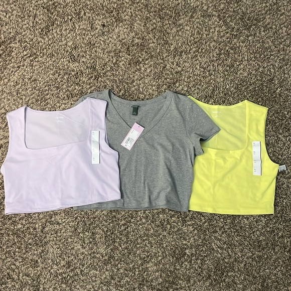 Wild Fable 3 Crop top set - Picture 1 of 7